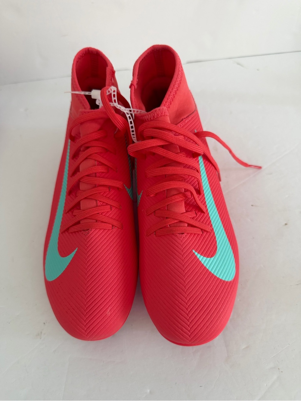 Nike Mercurial Zoom Vapor 15 Academy Soccer Cleats Women Sz 5 Ember Glow Coral